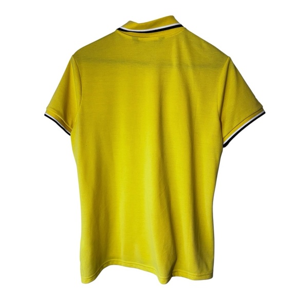 Helly Hansen Yellow Women's Polo Shirt Size 2XL Collared - Picture 2 of 9